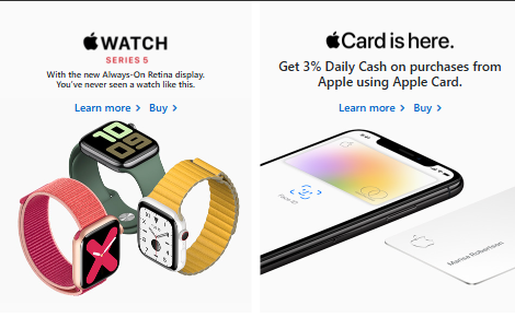 Responsive Apple Website Screenshot