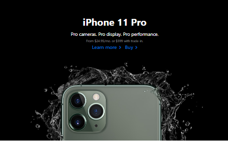 Apple Website Clone Screenshot